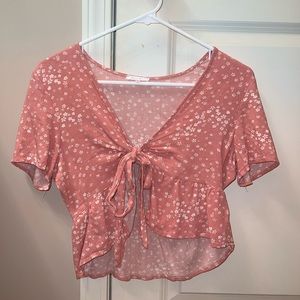 dainty floral top